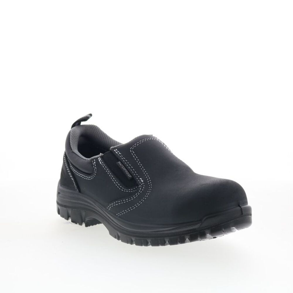 Avenger Womens Foreman Slip-On Composite Toe Electrical Hazard Black Shoes (NWT) - Picture 2 of 7